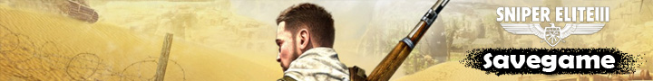 Sniper Elite V3 Savegame Download